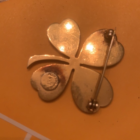 Vintage FOUR LEAF CLOVER - Picture 2 of 4